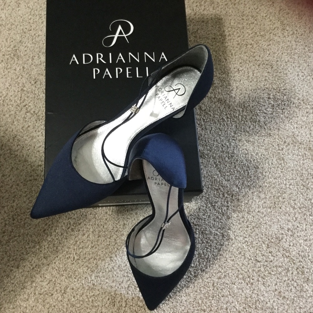 Navy shoes